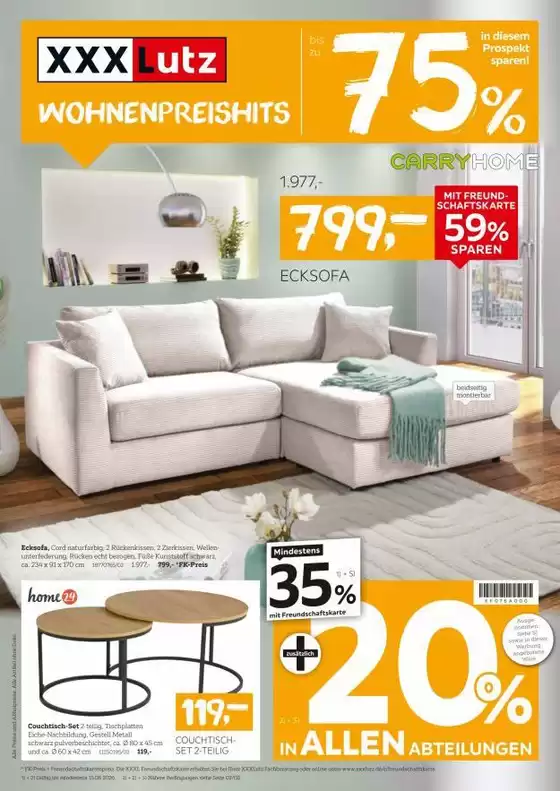 XXXLutz Katalog | Wohnen Preishits | 2026-08-03T00:00:00.000Z - 2026-08-15T00:00:00.000Z