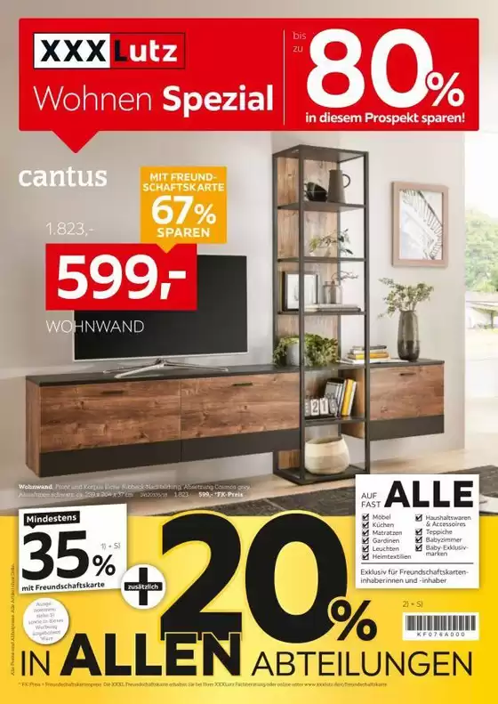 XXXLutz Katalog | Wohnen Spezial | 2026-08-03T00:00:00.000Z - 2026-08-15T00:00:00.000Z