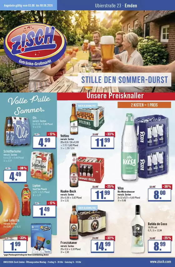 Zisch Katalog in Grabfeld | Angebote Zisch KW32 | 2026-08-03T00:00:00.000Z - 2026-08-08T00:00:00.000Z