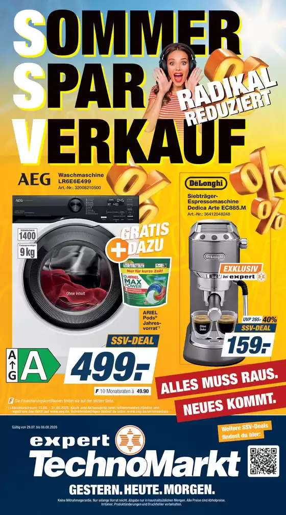 Expert Technomarkt Katalog | Summer Spar Verkauf | 2026-08-04T00:00:00.000Z - 2026-08-08T00:00:00.000Z