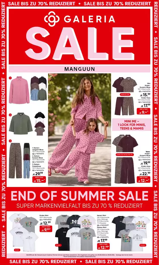 Galeria Karstadt Kaufhof Katalog in Datteln | Galeria Karstadt Kaufhof Angebote | 2026-08-05T00:00:00.000Z - 2026-08-18T00:00:00.000Z