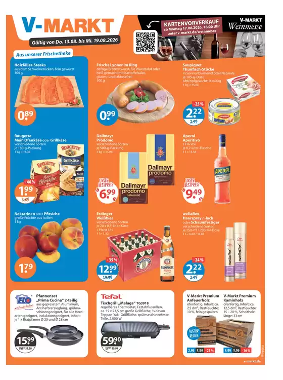 V Markt Katalog | Aktuelle Deals und Angebote | 2026-08-13T00:00:00.000Z - 2026-08-19T00:00:00.000Z