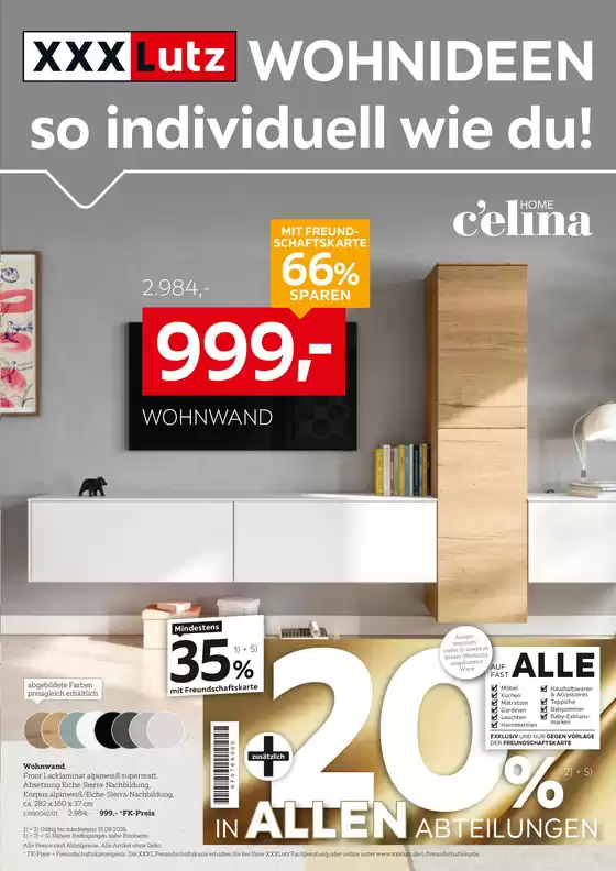 Möbel Schulenburg Katalog | Wohnideen so individuell wie du! | 2026-08-06T00:00:00.000Z - 2026-08-08T00:00:00.000Z