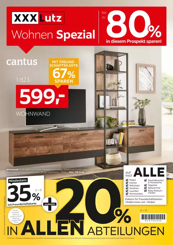 Möbel Schulenburg Katalog | Wohnen Spezial  | 2026-08-06T00:00:00.000Z - 2026-08-08T00:00:00.000Z