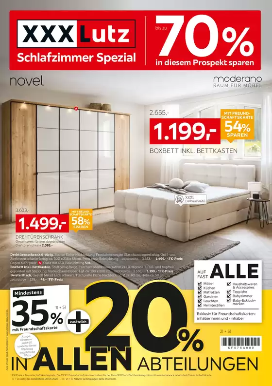 Möbel Schulenburg Katalog | Schlafzimmer Spezial  | 2026-08-06T00:00:00.000Z - 2026-08-31T00:00:00.000Z