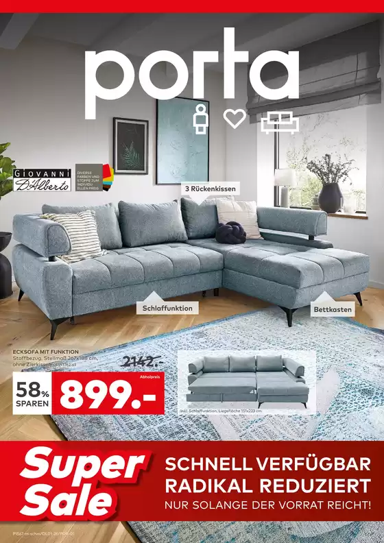porta Möbel Katalog | Unsere besten Schnäppchen | 2026-08-07T00:00:00.000Z - 2026-08-10T00:00:00.000Z