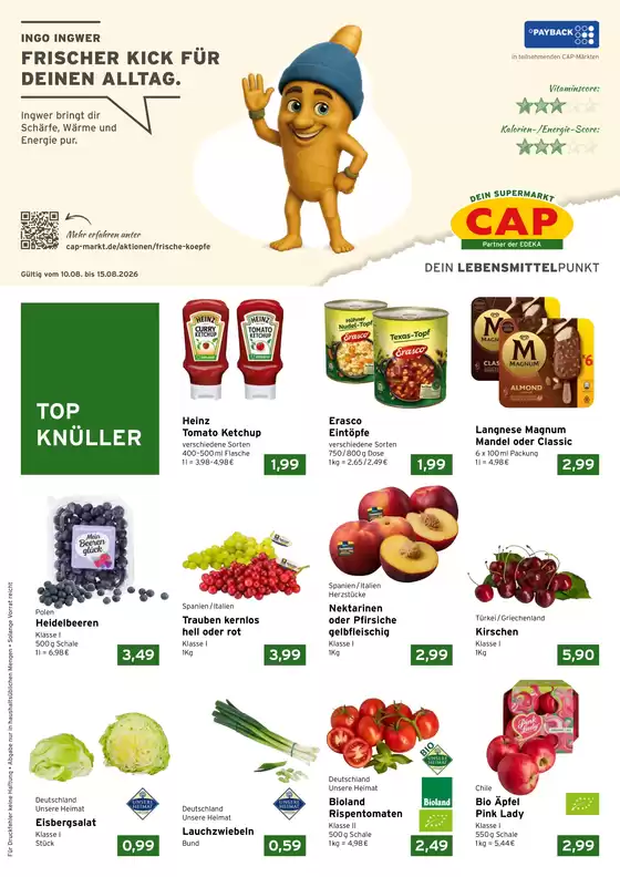 CAP Markt Katalog | Exklusive Schnäppchen | 2026-08-10T00:00:00.000Z - 2026-08-15T00:00:00.000Z