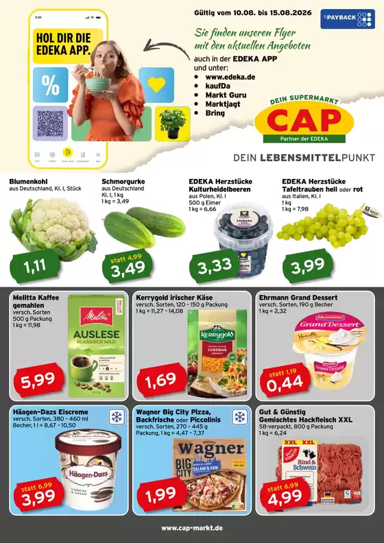 CAP Markt Katalog | Aktuelle Deals und Angebote | 2026-08-10T00:00:00.000Z - 2026-08-15T00:00:00.000Z