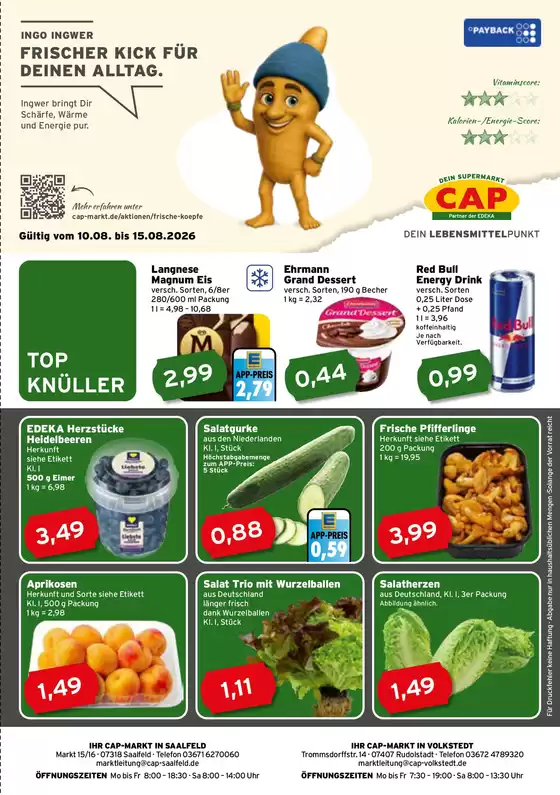 CAP Markt Katalog | Attraktive Sonderangebote für alle | 2026-08-10T00:00:00.000Z - 2026-08-15T00:00:00.000Z