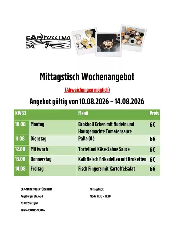 CAP Markt Katalog in St Leon-Rot | Exklusive Schnäppchen | 2026-08-10T00:00:00.000Z - 2026-08-14T00:00:00.000Z