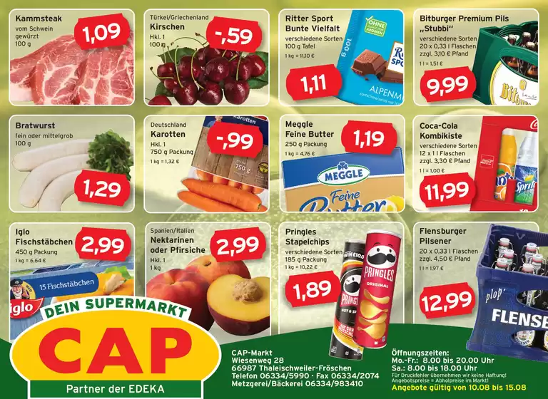 CAP Markt Katalog in St Leon-Rot | Top-Angebote für Sparfüchse | 2026-08-10T00:00:00.000Z - 2026-08-15T00:00:00.000Z