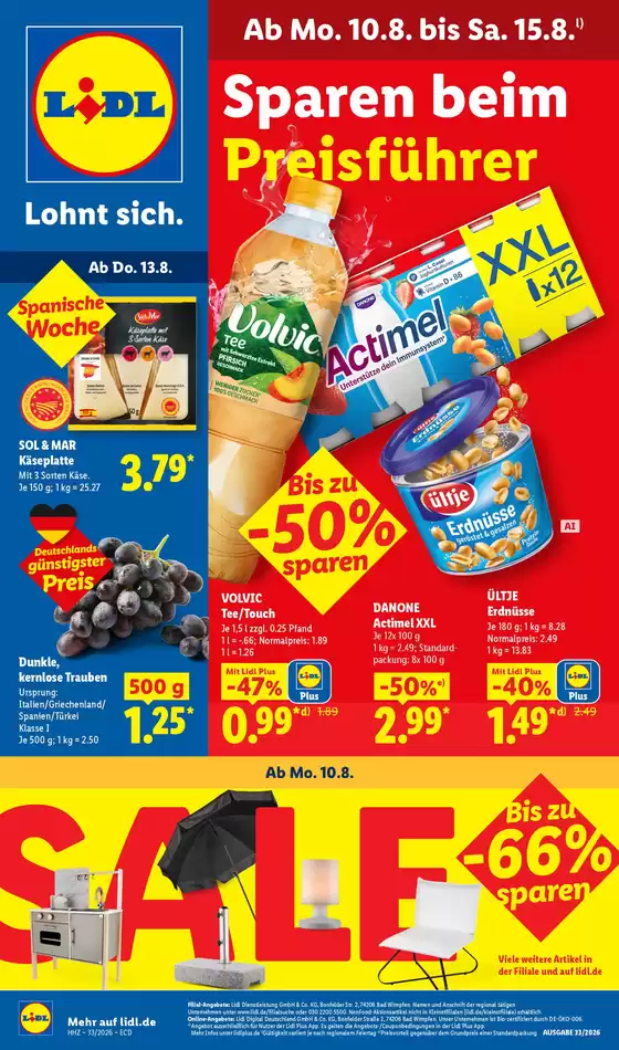 Lidl Katalog | 10.08.2026 15.08.2026 | 2026-08-10T00:00:00.000Z - 2026-08-15T00:00:00.000Z