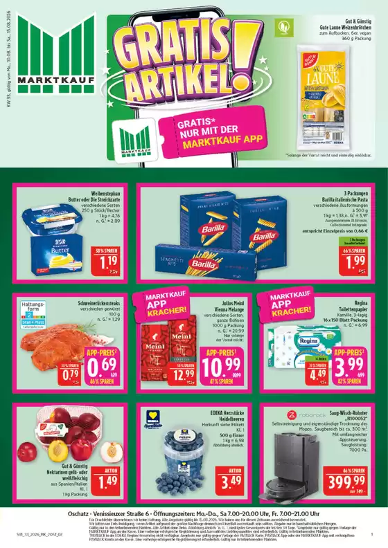 Marktkauf Prospekt | Aktueller Prospekt | 2026-08-10T00:00:00.000Z - 2026-08-15T00:00:00.000Z