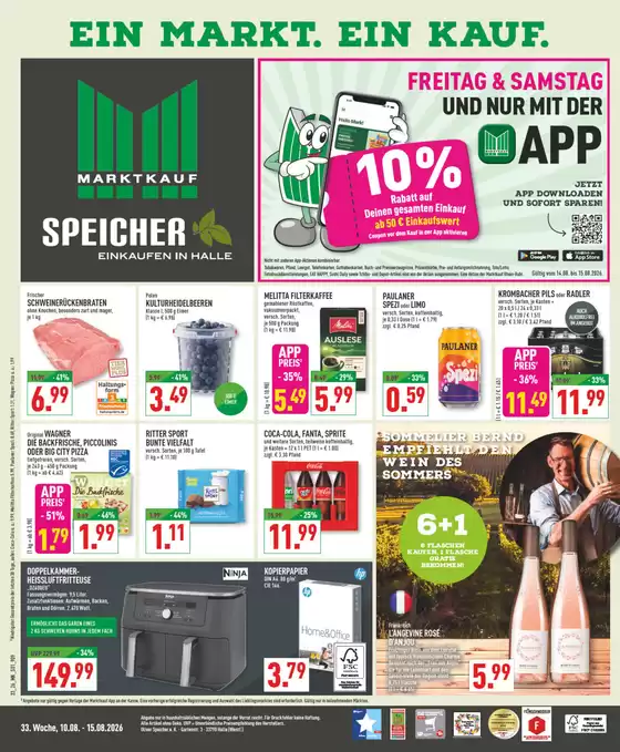 Marktkauf Katalog | Tolle Rabatte auf ausgewählte Produkte | 2026-08-10T00:00:00.000Z - 2026-08-15T00:00:00.000Z