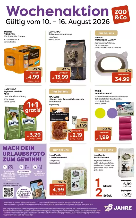 Zoo & Co Katalog | Zoo Co flugblatt | 2026-08-10T00:00:00.000Z - 2026-08-16T00:00:00.000Z