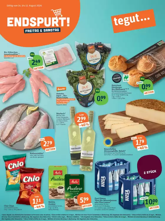 tegut Katalog | Angebote der Woche! tegut | 2026-08-14T00:00:00.000Z - 2026-08-15T00:00:00.000Z