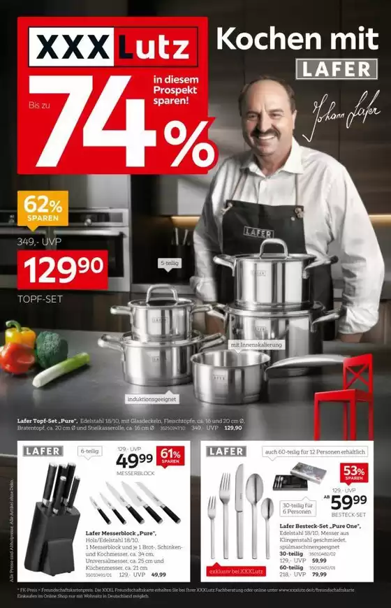 XXXLutz Katalog in Sande | Bis zu 74 sparen | 2026-08-10T00:00:00.000Z - 2026-12-31T00:00:00.000Z