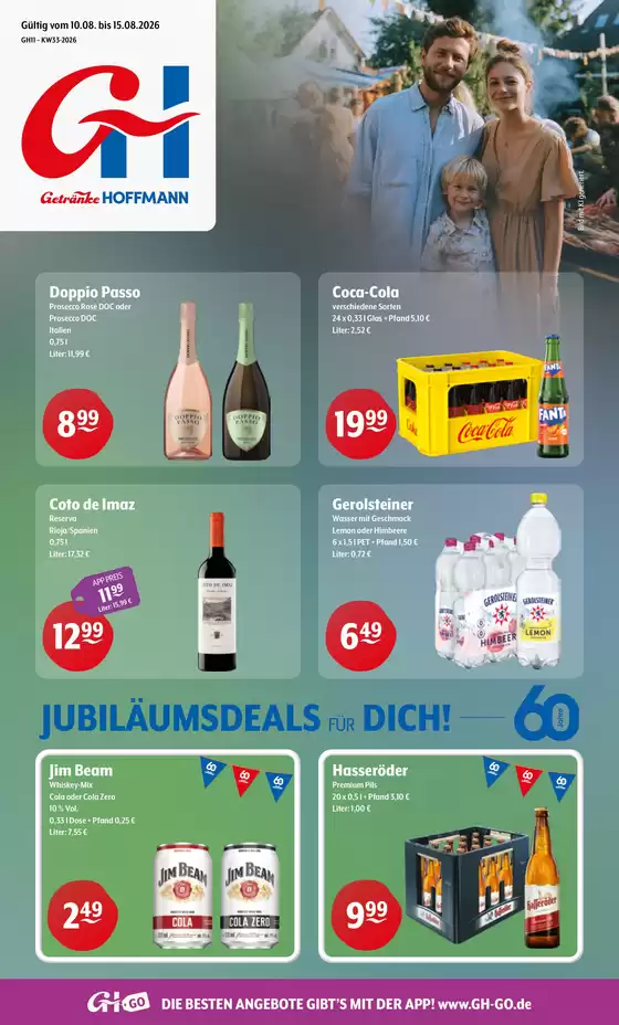 Getränke Hoffmann Katalog | 1 1 HZ GH1 1 KW33 2026 10.08.26 15.08.26 | 2026-08-10T00:00:00.000Z - 2026-08-15T00:00:00.000Z