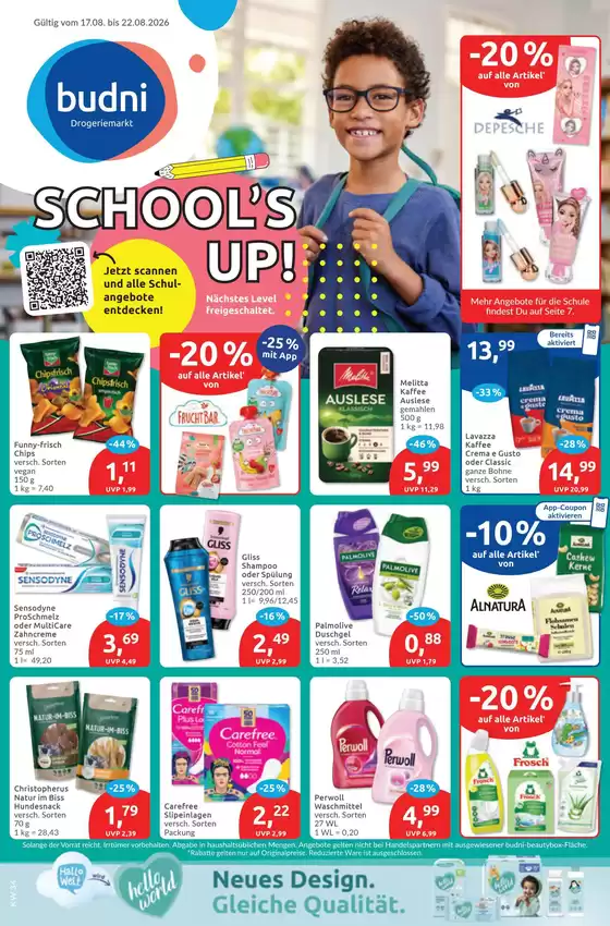 Budni Katalog in Bahretal | Exklusive Schnäppchen | 2026-08-17T00:00:00.000Z - 2026-08-22T00:00:00.000Z