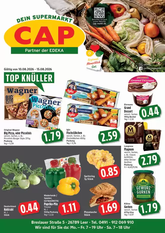 CAP Markt Katalog | Angebote für Schnäppchenjäger | 2026-08-10T00:00:00.000Z - 2026-08-15T00:00:00.000Z
