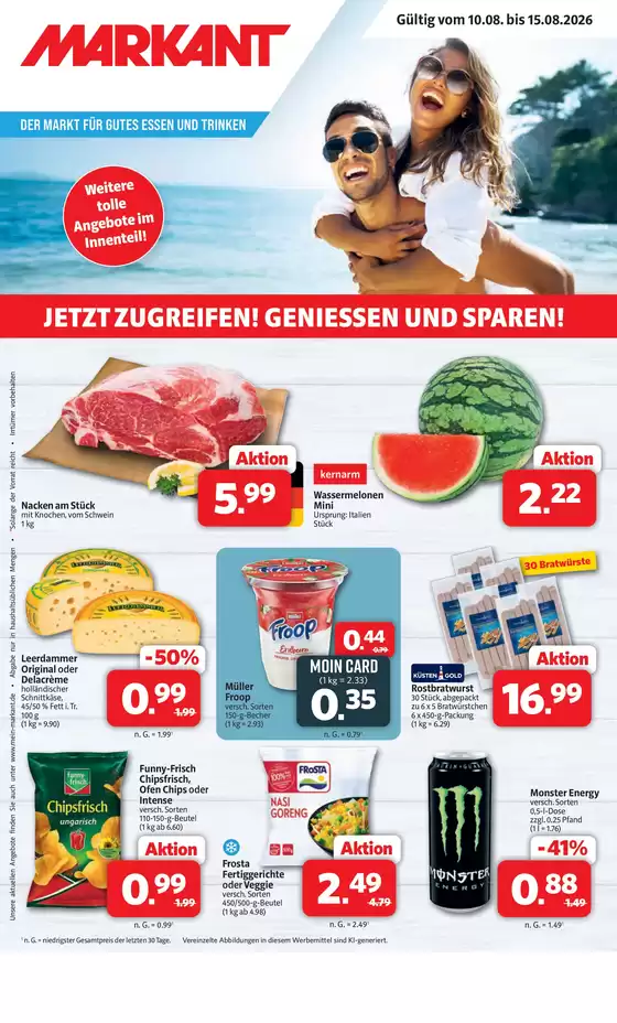 Markant Markt Katalog | Aktuelle Sonderaktionen | 2026-08-10T00:00:00.000Z - 2026-08-15T00:00:00.000Z