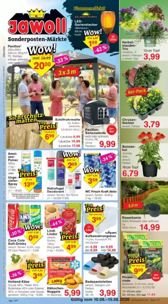 Jawoll Katalog | Jawoll flugblatt | 2026-08-10T00:00:00.000Z - 2026-08-15T00:00:00.000Z