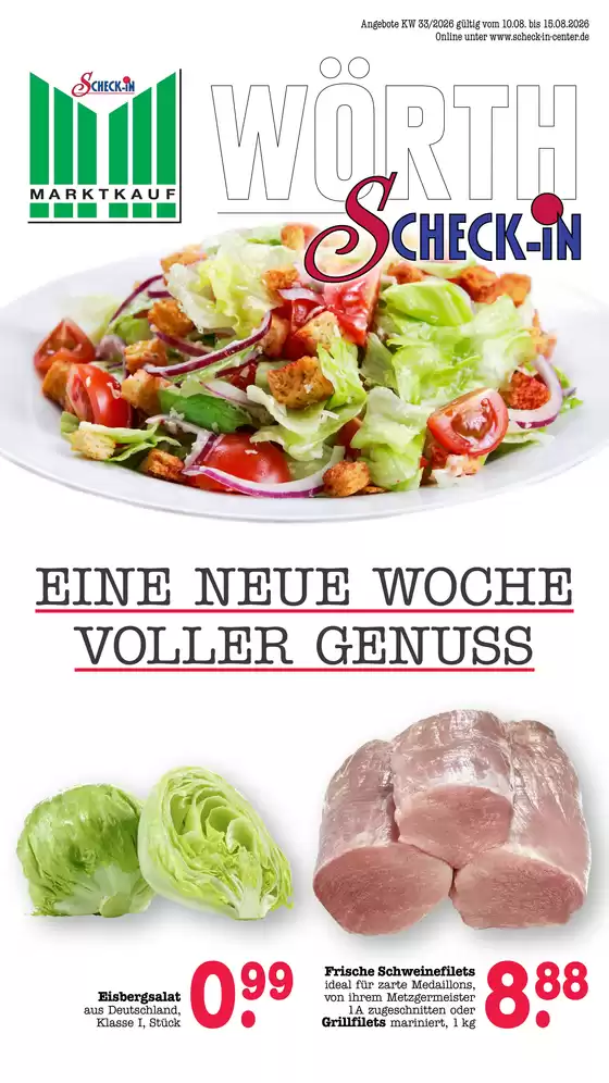 Scheck-in-Center Katalog | Attraktive Sonderangebote für alle | 2026-08-10T00:00:00.000Z - 2026-08-15T00:00:00.000Z