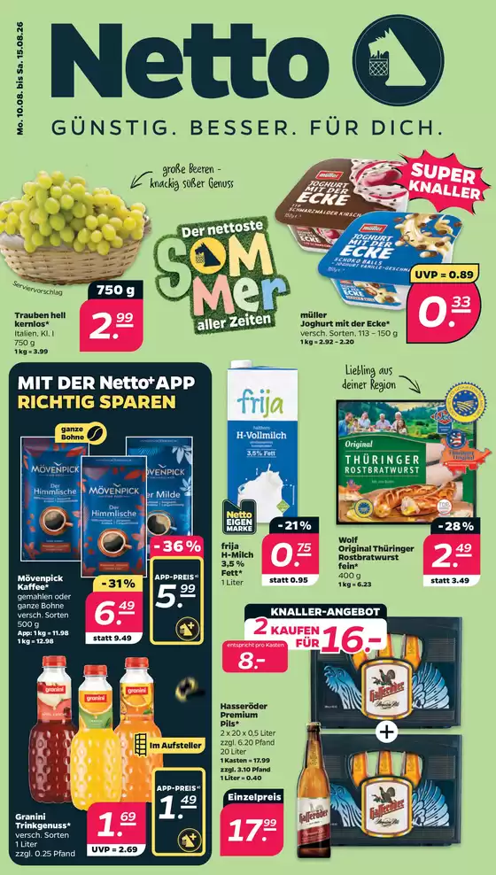 Netto Katalog | Netto flugblatt | 2026-08-10T00:00:00.000Z - 2026-08-15T00:00:00.000Z