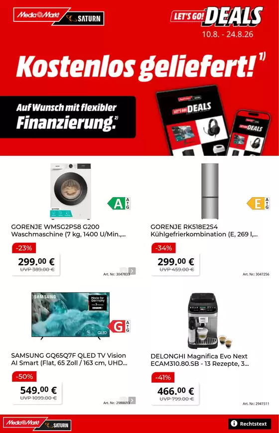 Media Markt Katalog | Media Markt flugblatt | 2026-08-10T00:00:00.000Z - 2026-08-24T00:00:00.000Z