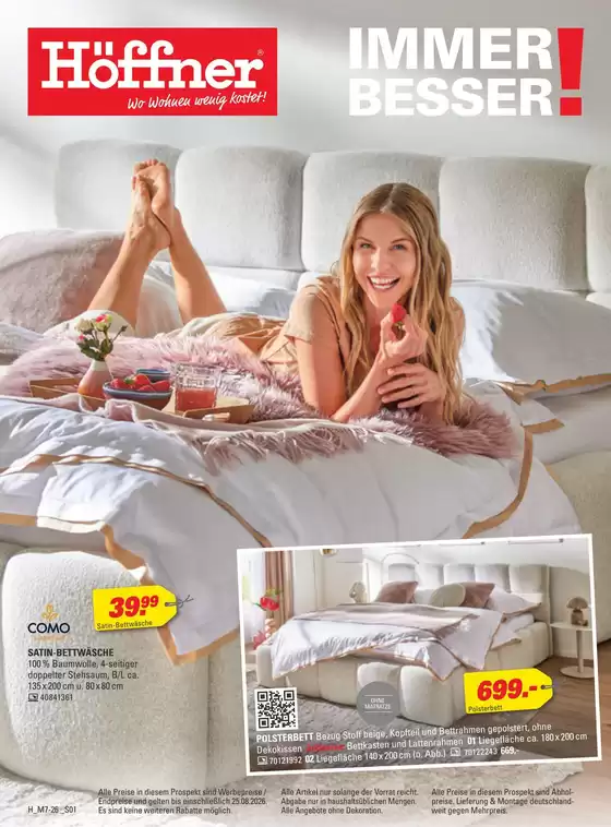 Höffner Katalog | Höffner flugblatt | 2026-08-12T00:00:00.000Z - 2026-08-25T00:00:00.000Z