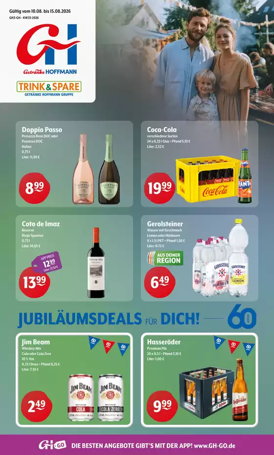 Getränke Hoffmann Katalog | 3 0 HZ GH3 0 KW33 2026 10.08.26 15.08.26 | 2026-08-10T00:00:00.000Z - 2026-08-15T00:00:00.000Z