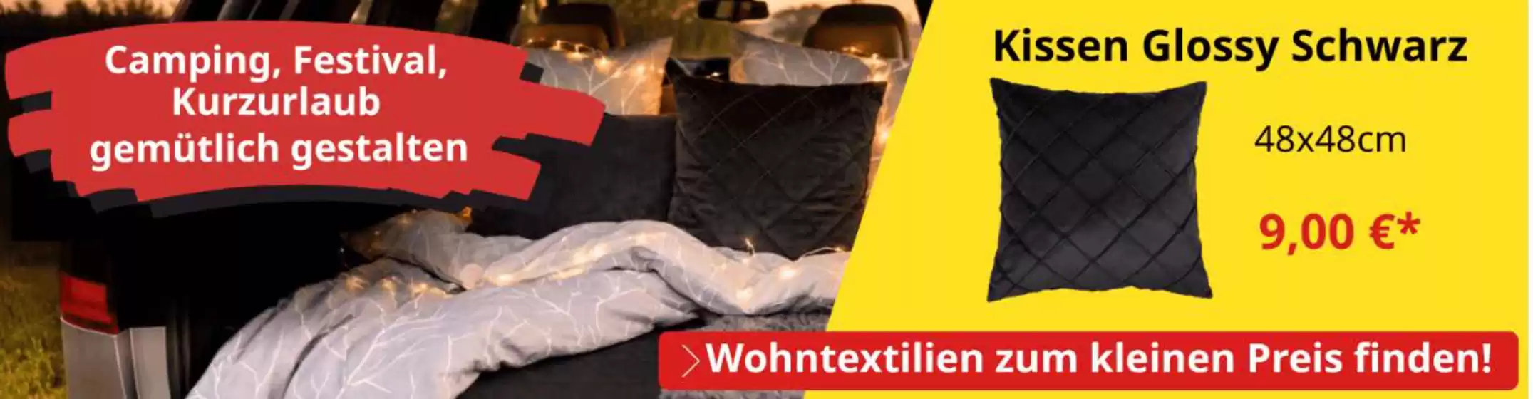 tedox Prospekt in Rheda-Wiedenbrück | kissen Glossy Schwarz` | 2026-08-14T00:00:00.000Z - 2026-08-25T00:00:00.000Z