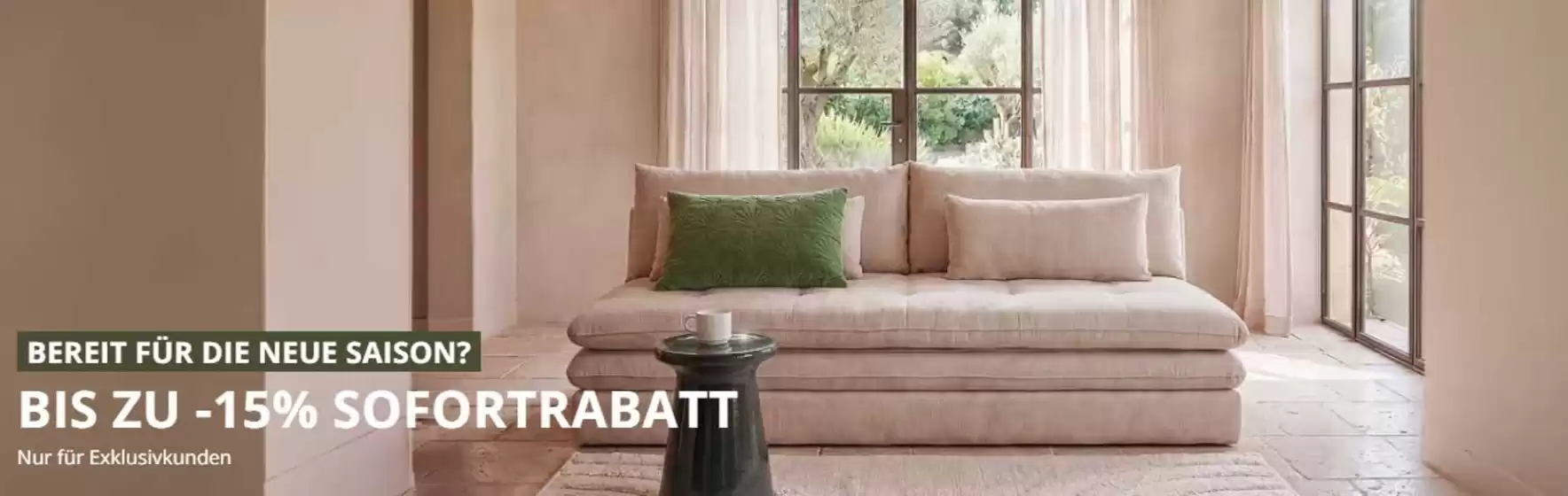 Maisons du Monde Prospekt in Herzogenaurach | Bis Zu -15% Sofortrabbat | 2026-08-14T00:00:00.000Z - 2026-08-19T00:00:00.000Z