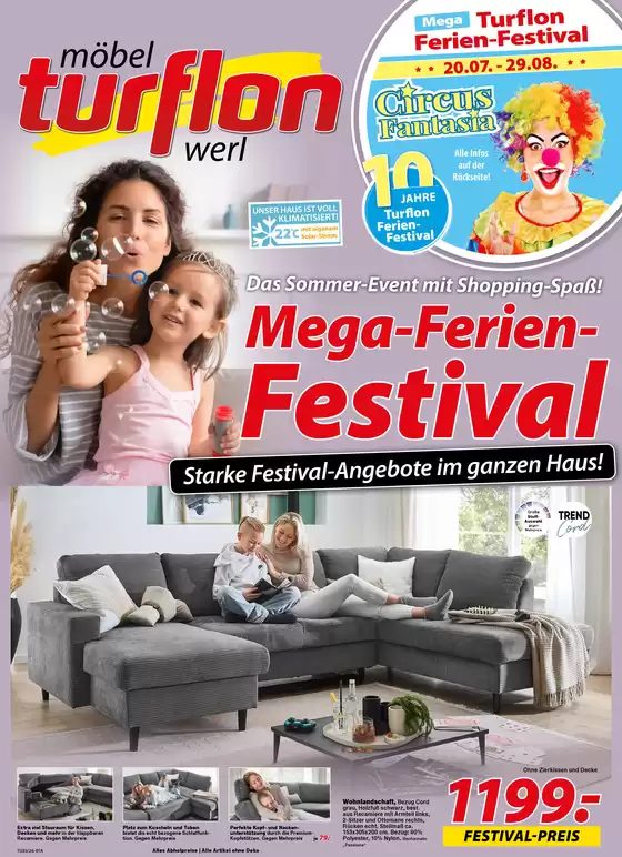 Möbel Turflon Katalog | Mega-Ferien - Festival  | 2026-08-14T00:00:00.000Z - 2026-08-29T00:00:00.000Z