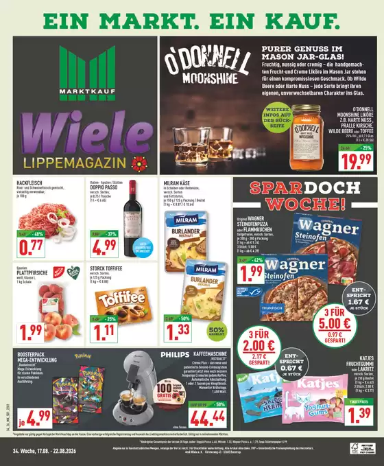 Marktkauf Katalog | Angebote für Schnäppchenjäger | 2026-08-17T00:00:00.000Z - 2026-08-22T00:00:00.000Z