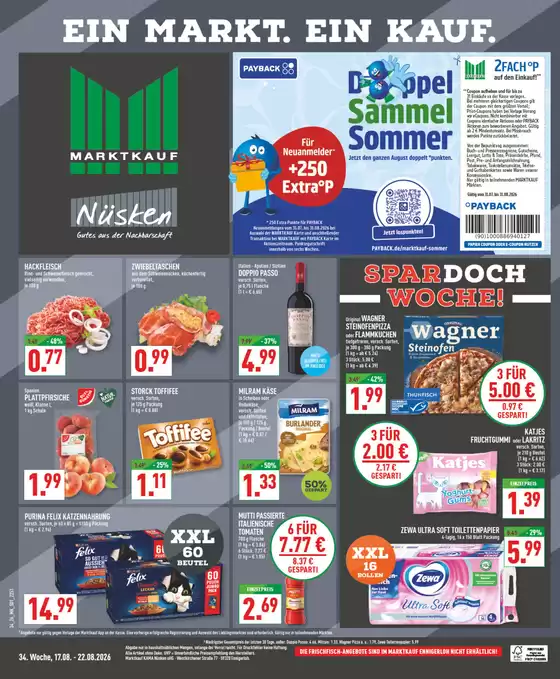 Marktkauf Katalog | Tolle Rabatte auf ausgewählte Produkte | 2026-08-17T00:00:00.000Z - 2026-08-22T00:00:00.000Z