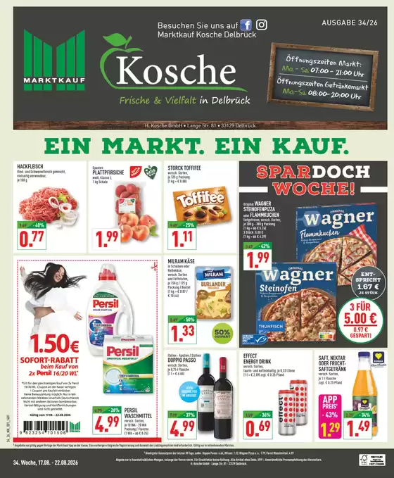 Marktkauf Katalog | Sonderangebote für Sie | 2026-08-17T00:00:00.000Z - 2026-08-22T00:00:00.000Z