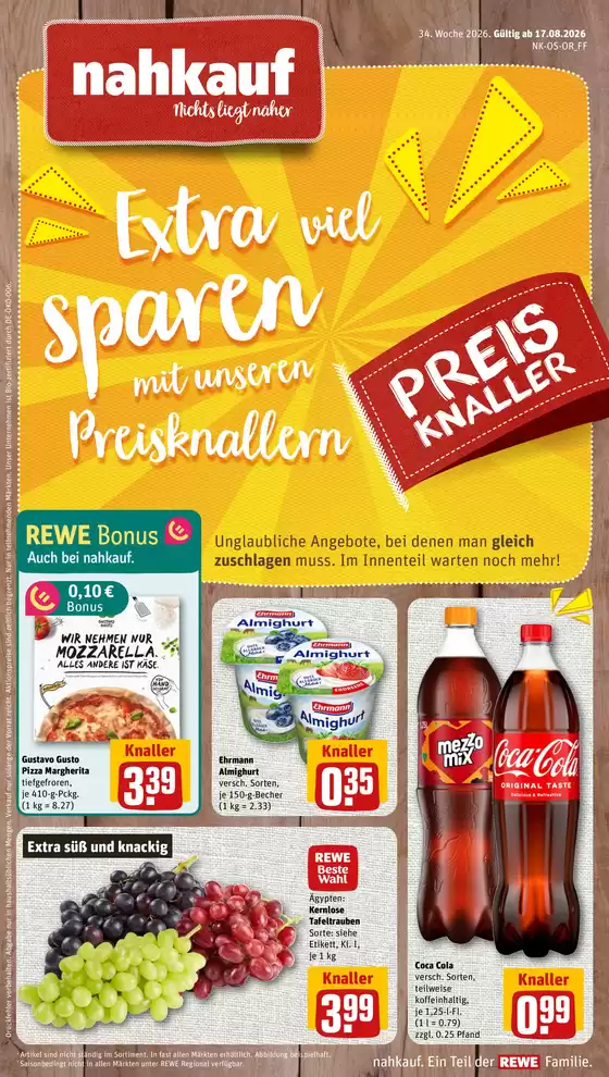 nahkauf Katalog | Rabatte und Aktionen | 2026-08-17T00:00:00.000Z - 2026-08-17T00:00:00.000Z