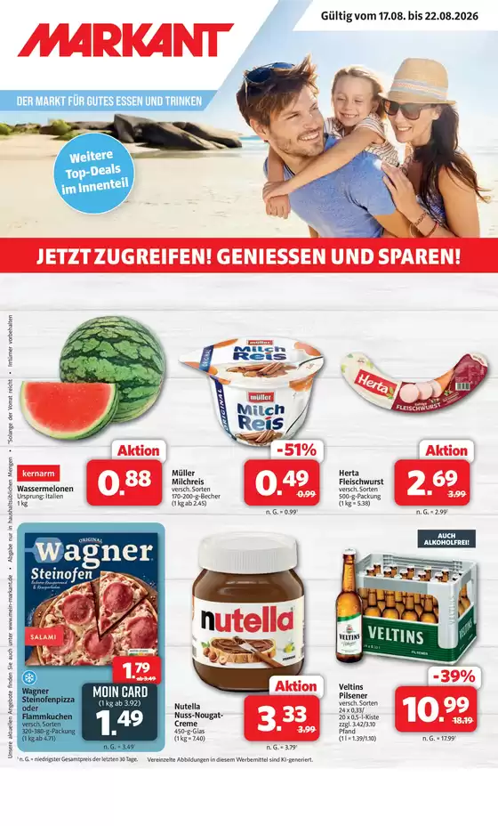 Markant Markt Katalog | DER MARKT FÜR GUTES ESSEN UND TRINKEN | 2026-08-17T00:00:00.000Z - 2026-08-22T00:00:00.000Z
