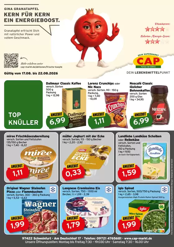 CAP Markt Katalog in Eichstetten am Kaiserstuhl | Unsere besten Angebote für Sie | 2026-08-17T00:00:00.000Z - 2026-08-22T00:00:00.000Z