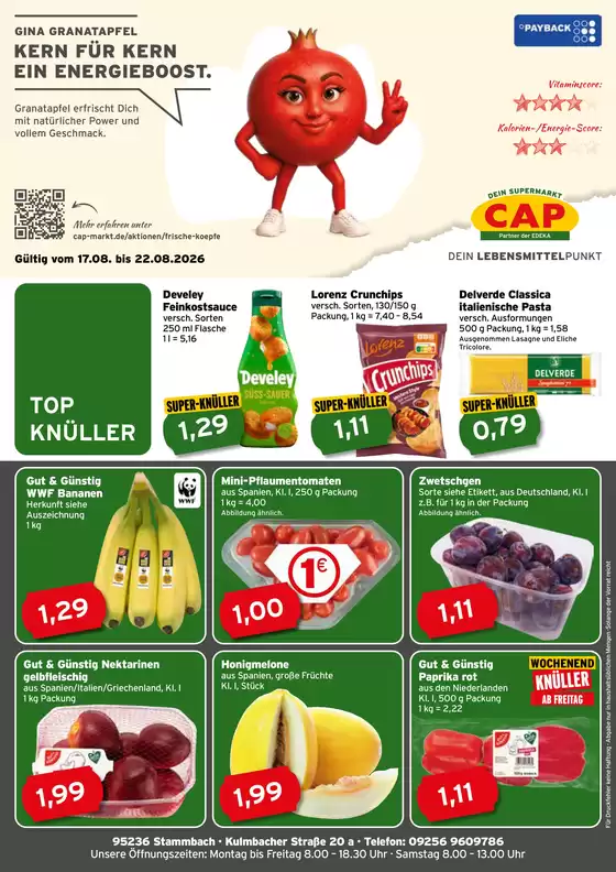 CAP Markt Katalog | Exklusive Deals für unsere Kunden | 2026-08-17T00:00:00.000Z - 2026-08-22T00:00:00.000Z