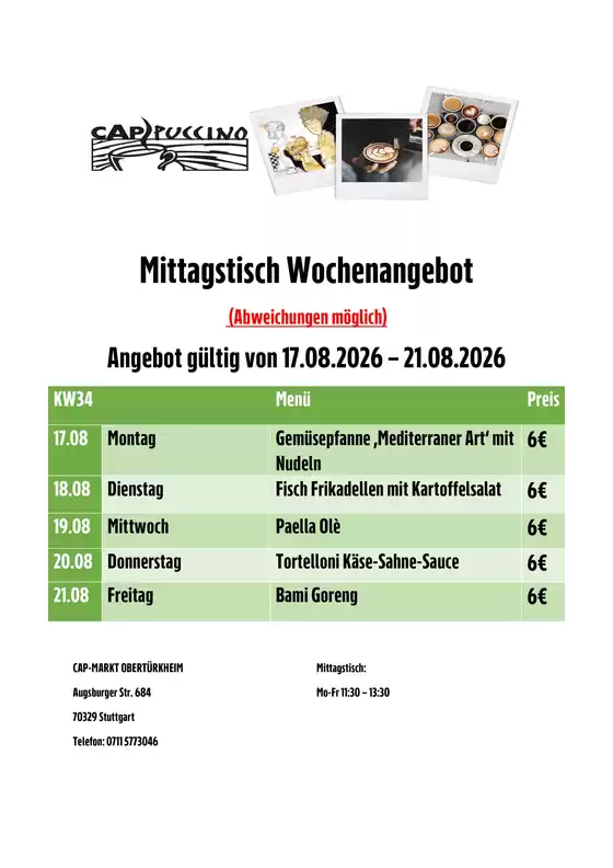 CAP Markt Katalog | Attraktive Angebote entdecken | 2026-08-17T00:00:00.000Z - 2026-08-21T00:00:00.000Z
