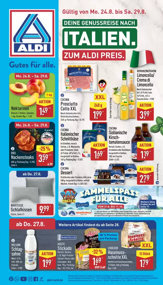 Aldi Nord Katalog | Attraktive Sonderangebote für alle | 2026-08-24T00:00:00.000Z - 2026-10-11T00:00:00.000Z