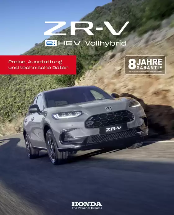 Honda Prospekt in Wolfsburg | ZR V Preise Daten Ausstattung 2026 08 | 2026-08-17T00:00:00.000Z - 2027-08-17T00:00:00.000Z