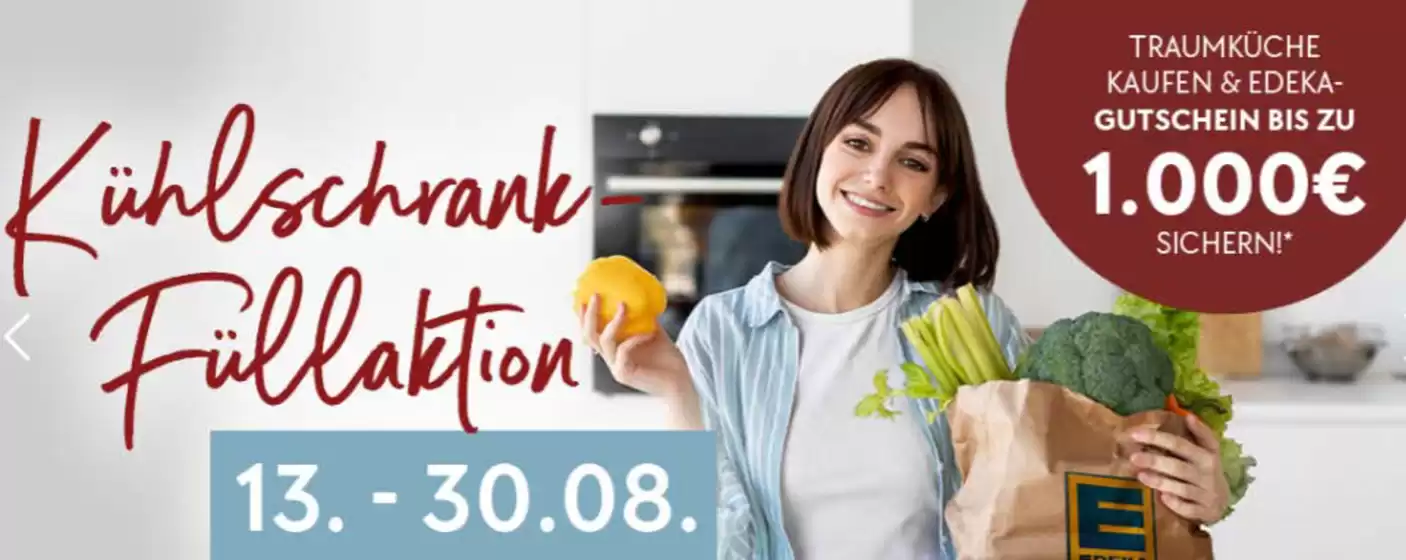 Weko Möbel Katalog | TRAUMKÜCHE KAUFEN & EDEKA- GUTSCHEIN BIS ZU 1.000€ Sichern! | 2026-08-18T00:00:00.000Z - 2026-08-30T00:00:00.000Z