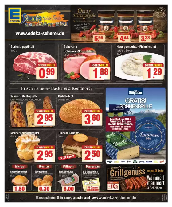 Edeka Scherer Katalog | Flugblatt KW35 2026 | 2026-08-19T00:00:00.000Z - 2026-08-24T00:00:00.000Z