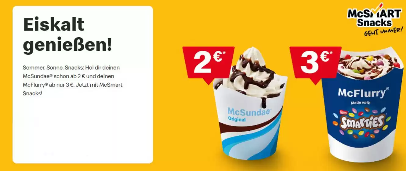 McDonald’s Prospekt | Eiskalt genießen! | 2026-08-19T00:00:00.000Z - 2026-09-08T00:00:00.000Z