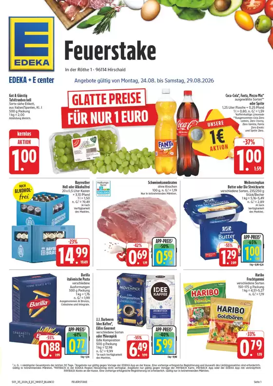 EDEKA Katalog | NativeX EDEKA Nordbayern KW35 | 2026-08-23T00:00:00.000Z - 2026-08-29T00:00:00.000Z