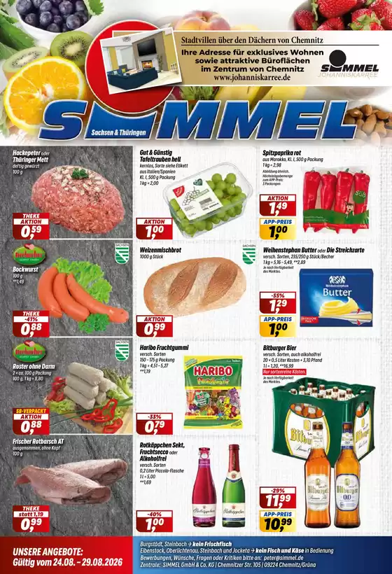 Simmel Katalog in Wittlich | Exklusive Deals für unsere Kunden | 2026-08-24T00:00:00.000Z - 2026-08-29T00:00:00.000Z