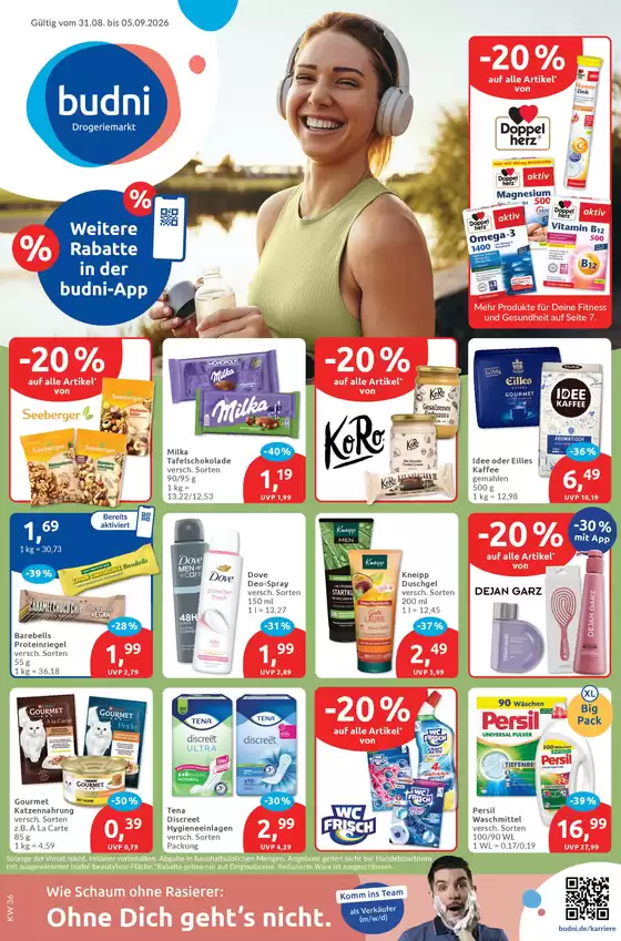Budni Katalog | Budni: Aktuelle Angebote | 2026-08-31T00:00:00.000Z - 2026-09-05T00:00:00.000Z